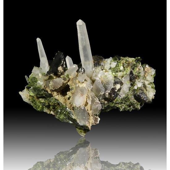 Epidote Andradite & Quartz