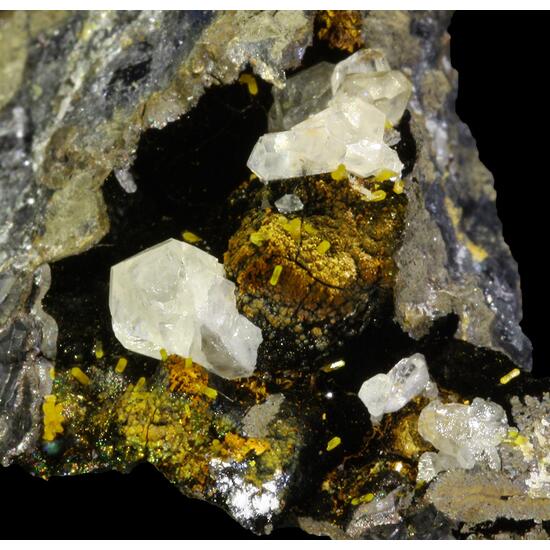 Cerussite & Mimetite