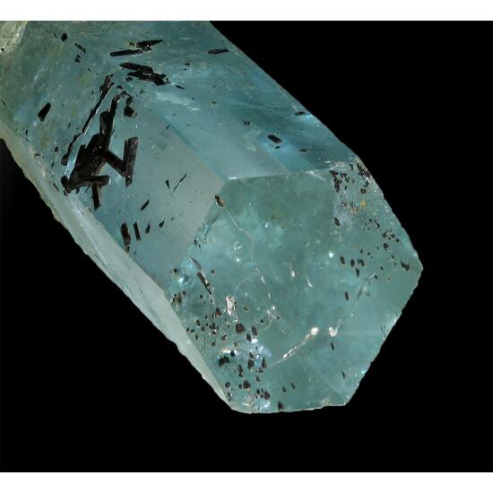 Aquamarine & Schorl