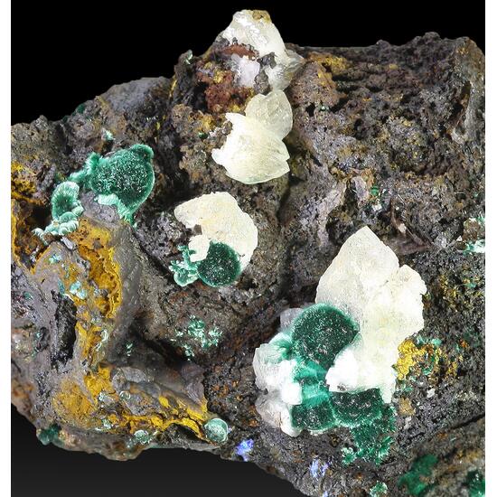 Malachite & Calcite