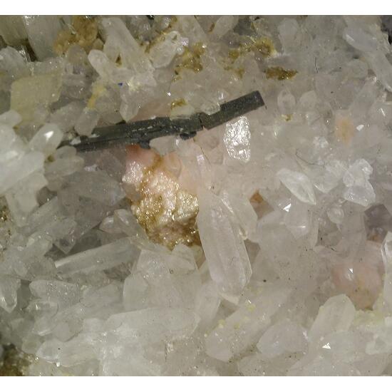 Arsenopyrite Rhodochrosite Quartz & Pyrite