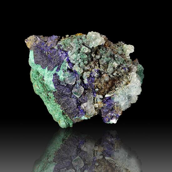 Azurite Malachite & Calcite