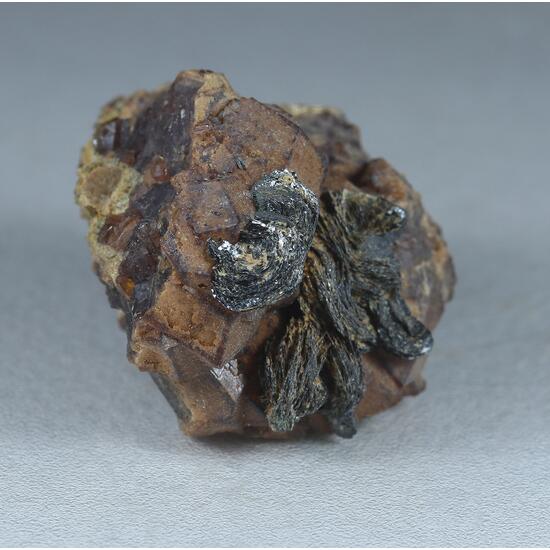 Andradite & Magnetite Psm Hematite