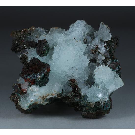 Aragonite & Cuprian Adamite