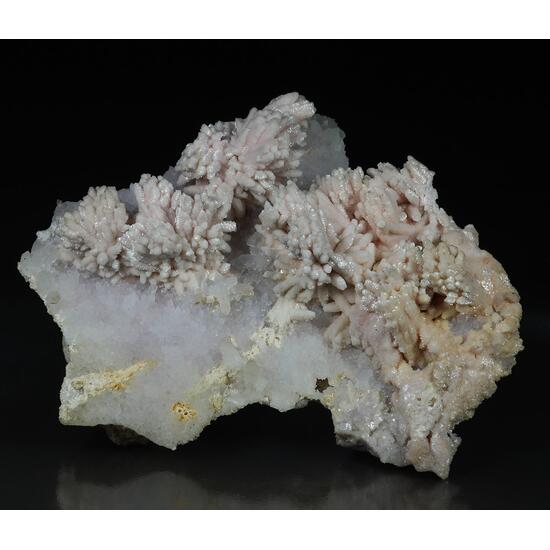 Rhodochrosite & Quartz