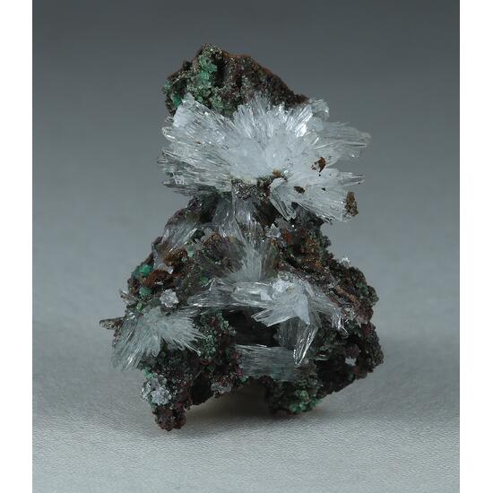 Aragonite & Cuprian Adamite