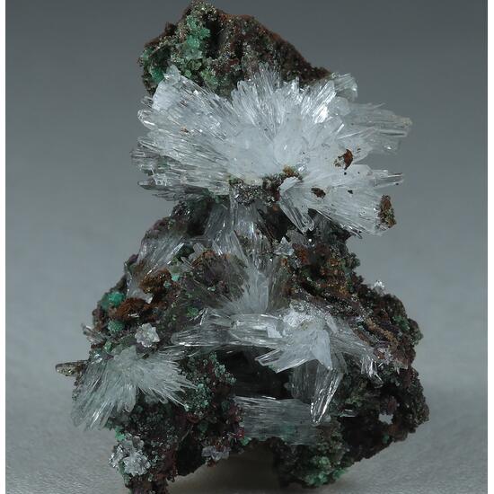 Aragonite & Cuprian Adamite