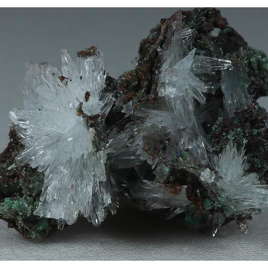 Aragonite & Cuprian Adamite