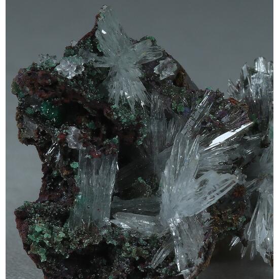 Aragonite & Cuprian Adamite