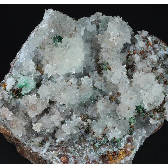 Aragonite & Cuprian Adamite