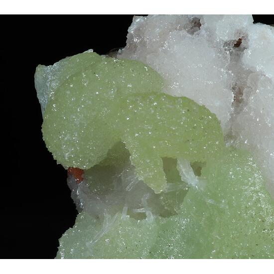 Adamite On Calcite