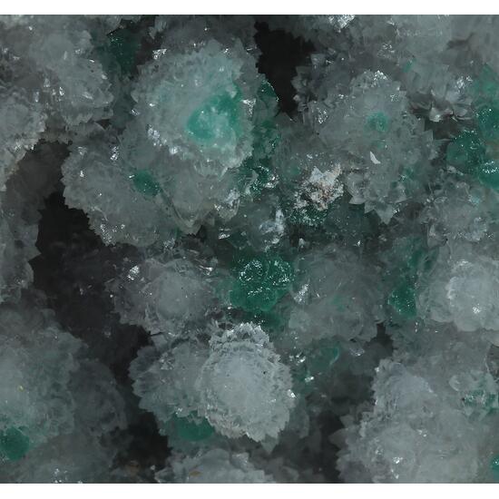 Cuprian Adamite & Aragonite