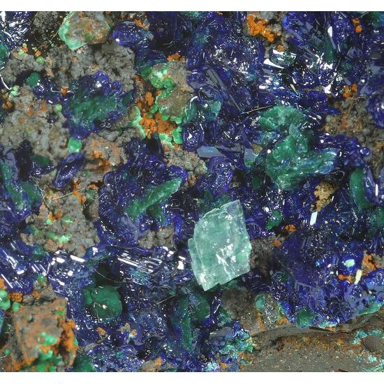 Azurite Malachite & Aragonite