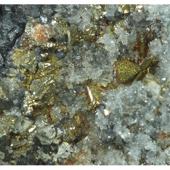 Sphalerite Chalcopyrite & Quartz