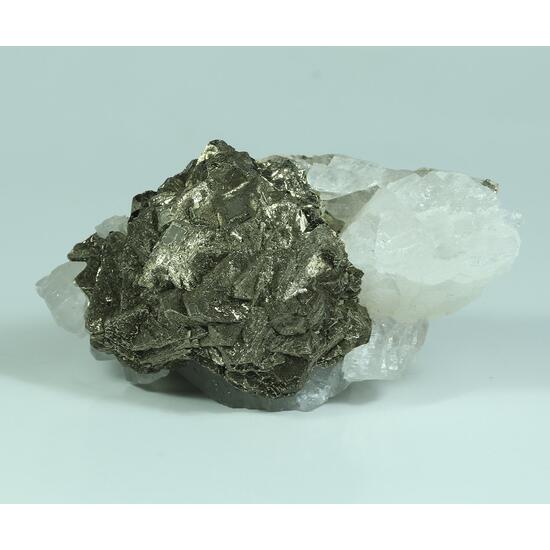 Pyrite On Calcite