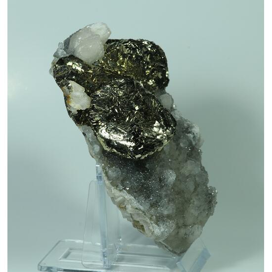 Pyrite Quartz & Calcite