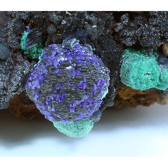 Malachite Psm Azurite & Goethite