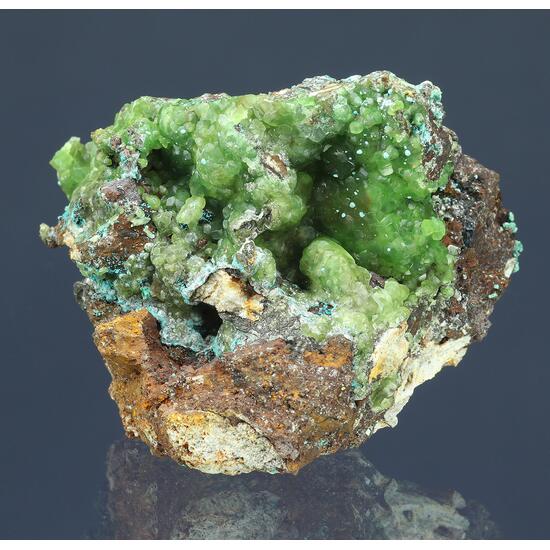 Cuprian Smithsonite & Aurichalcite