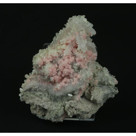 Rhodochrosite Stilbite & Quartz