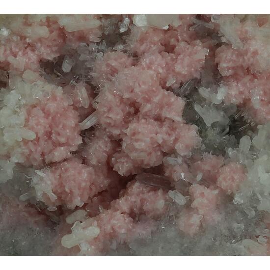 Rhodochrosite Stilbite & Quartz