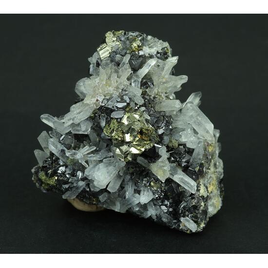 Sphalerite Chalcopyrite Quartz & Pyrite