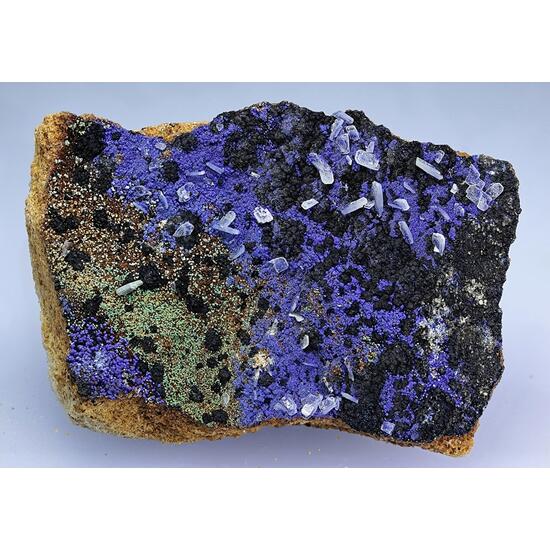 Azurite & Baryte