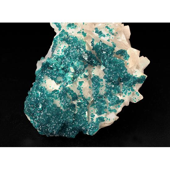 Dioptase On Calcite