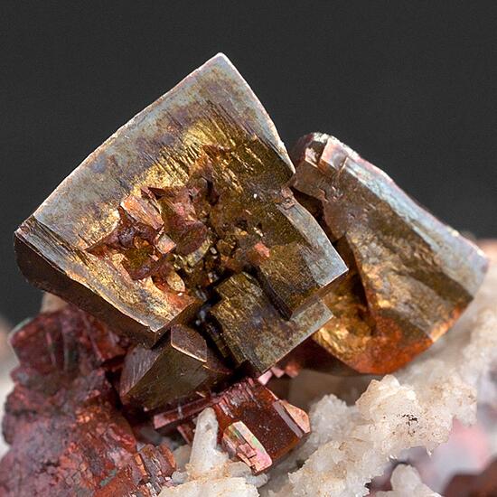 Pyrite On Quartz