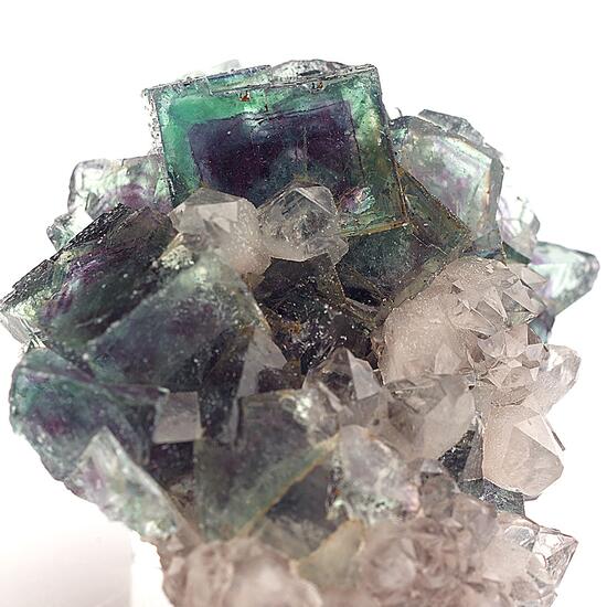 Fluorite & Rock Crystal