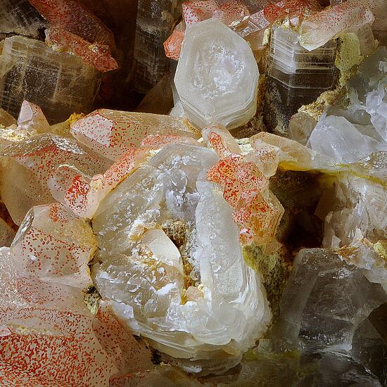 Apatite With Quartz Var Eisenkiesel