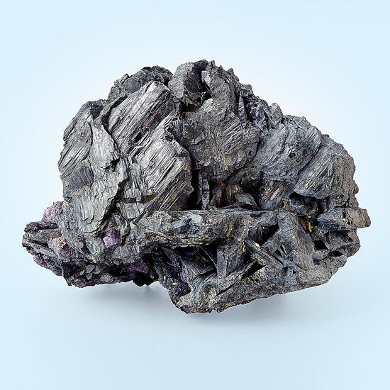 Ferberite With Fluorite