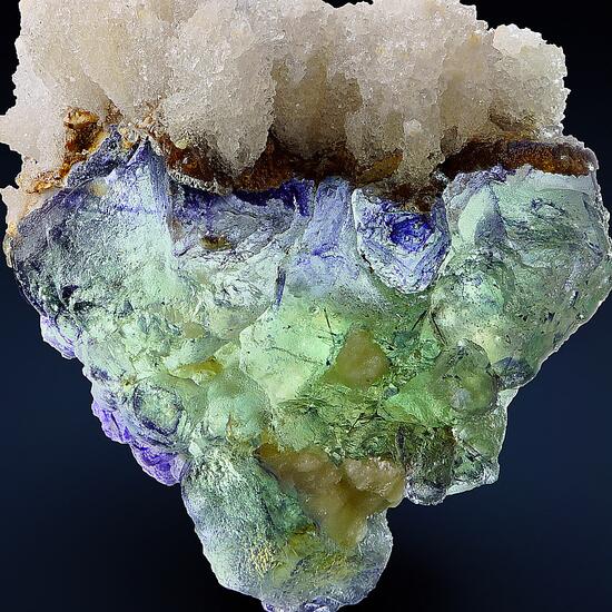 Fluorite With Hyalite