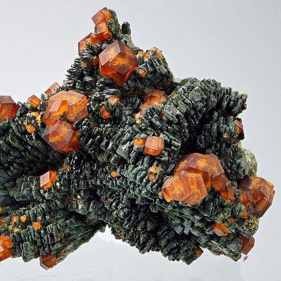 Andradite On Hedenbergite