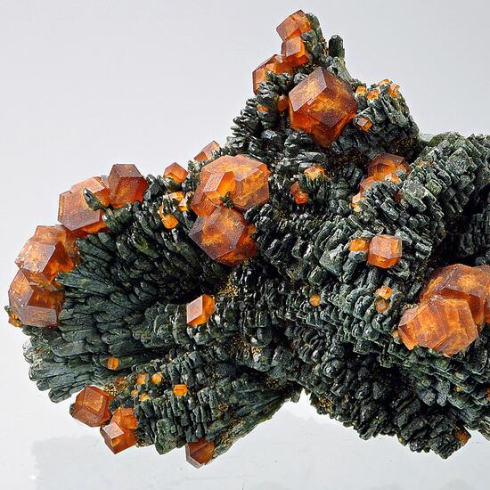 Andradite On Hedenbergite