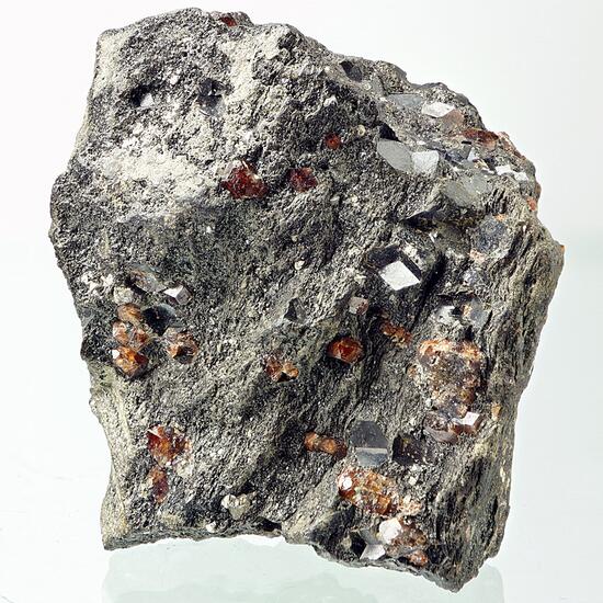 Garnet Var Almandine With Pyrite