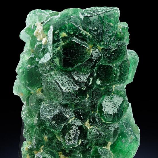 Fluorite On Schorl