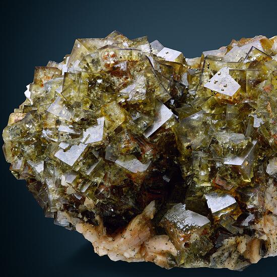 Fluorite & Chalcopyrite