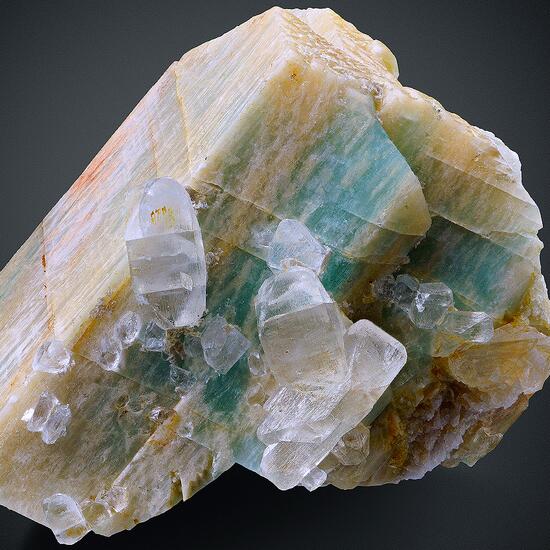 Topaz On Amazonite