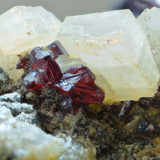 Proustite & Dolomite