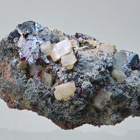 Proustite & Dolomite