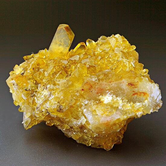 Baryte On Fluorite