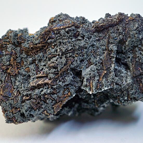 Native Bismuth On Safflorite