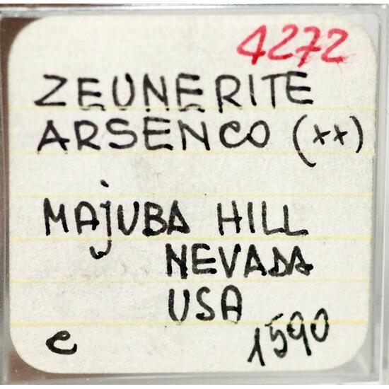 Zeunerite & Arsenic