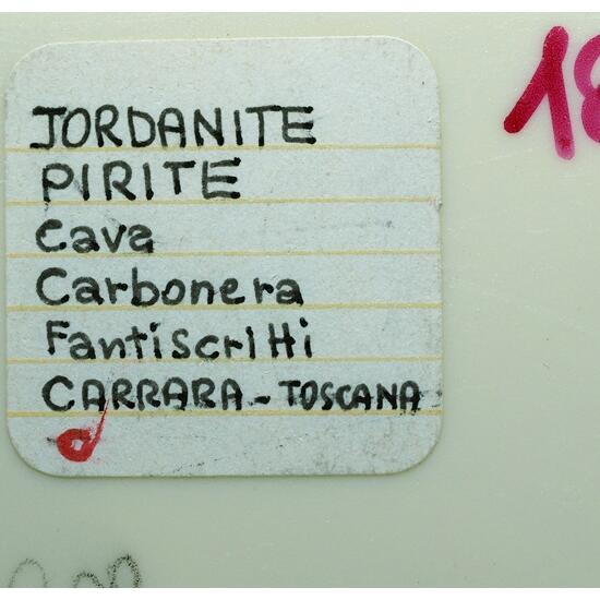 Jordanite & Pyrite
