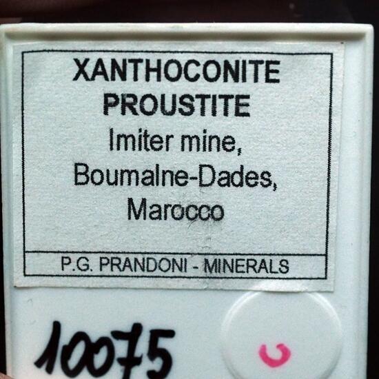Xanthoconite & Proustite
