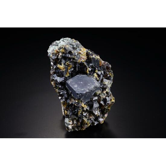 Sphalerite Var Cleiophane Quartz & Galena