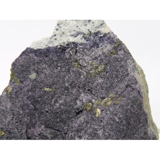 Calaverite With Fluorite