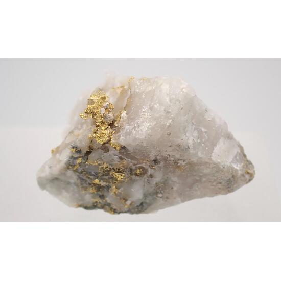 Native Gold In Quartz