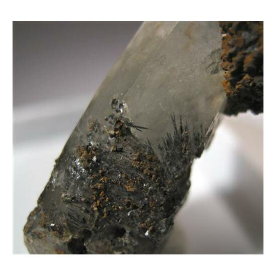 Quartz With Limonite & Inclusions