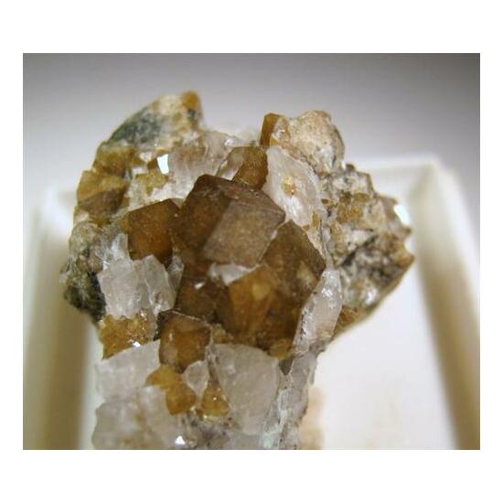 Andradite With Calcite